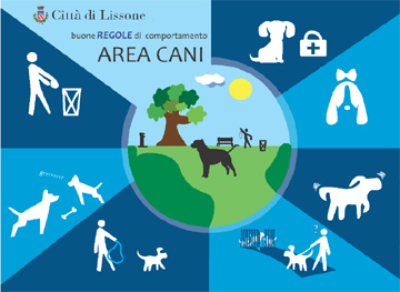 Lissone - inforgrafica buone regole di compotamento area cani 