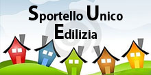 Lissone - icona Sportello Unico Edilizia con case colorate
