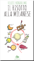 Copertina del libro "Il risotto alla milanese. La leggenda, la storia, le ricette"