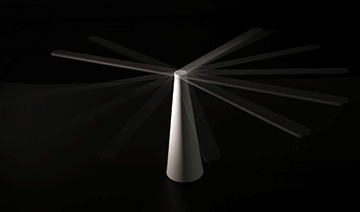 MAC Museo d'Arte Contemporanea Lissone - Luci - Dalla collezione di design del MAC  - la lampada Elica (2009) di Brian Sironi