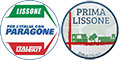 loghi Lista n°12 - ITALEXIT PER L'ITALIA | Lista n°13 - PRIMA LISSONE