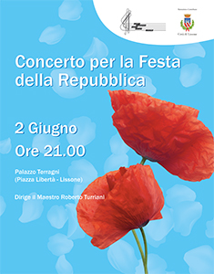 Lissone | locandina Concerto 2 giugno 2023 - Festa della Repubblica