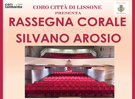 Comune di Lissone| icona particolare locandina Rassegna Corale Silvano Arosio - Coro Città di Lissone