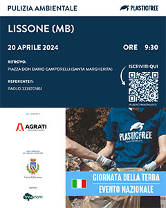 Lissone | icona miniatura locandina Plastic Free 20 aprile 2024 