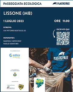 Lissone | icona frammento locandina plastic free