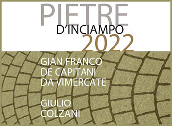 Lissone, scritta Pietre d'inciampo 2022 a Gian Franco De Capitani da Vimercate e Giulio Colzani 