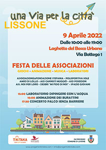 Comune di Lissone | Giornata Mondiale della Consapevolezza dell'Autismo 2022 - Una via per la città - Festa delle associazioni