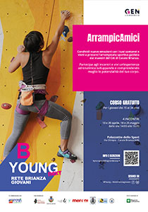 Lissone - miniatura locandina  "ArrampicAmici - Corso di arrampicata sportiva"