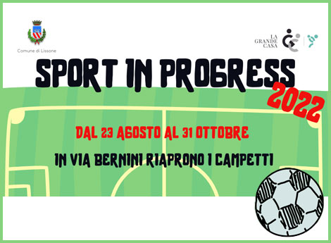 Comune di Lissone |  Icona manifesto Sport in progress 2022