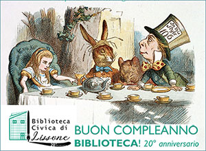Lissone | biblioteca locandina Buon Compleanno Biblioteca!  20° anniversario