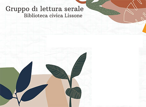 Lissone - Frammento locandina con disegni di foglie 