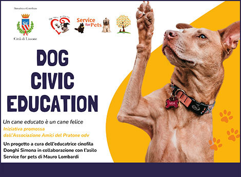 Lissone | frammento locandina dog civic education