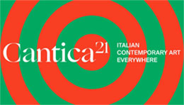 logo  CANTICA21 - Italian Contemporary Art everywhere