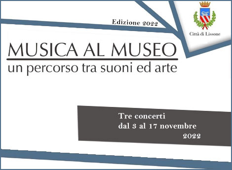 Comune di Lissone - MUSICA AL MUSEO ed. 2022