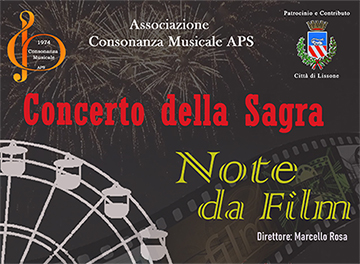 Frammento locandina Concerto " Note da Film"