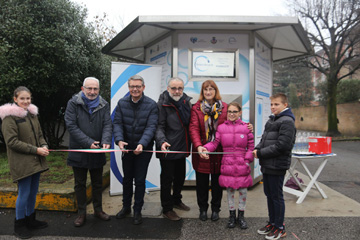 Lissone - Inaugurata la nuova Casa dell'acqua di Santa Margherita