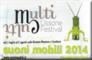 Logo "Suoni Mobili" 2014  MULTI CULTI Lissone Festival