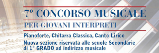 Lissone - Logo 7° concorso musicale per giovani interpreti "Citta' di Lissone"