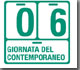Logo sesta edizione della Giornata del Contemporaneo
