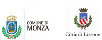 Loghi comuni: Città di Monza e Città di Lissone