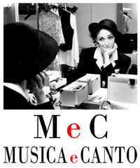 Logo Musica & Canto con foto Irene Carossia