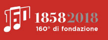 logo 160° di fondazione 1858-2018 Banda S.Cecilia