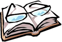 Lissone - disegno di un libro con gli occhiali 