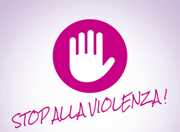 Lissone - logo stop alla violenza!