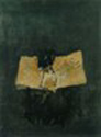 Terre sur marron foncé, 1956 - tecnica mista su tela, cm 130 x 97