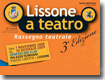 Frammento locandina "Lissone a teatro" 