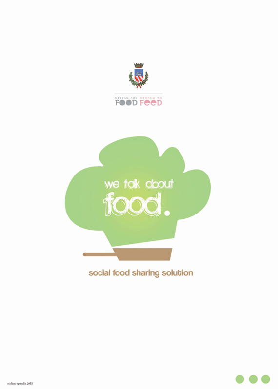 "WE TALK ABOUT FOOD"  di Stefano Spinella 
