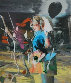 Giuseppe Gonella, Untitled, 2015, acrilico su tela, 52 x 60 cm