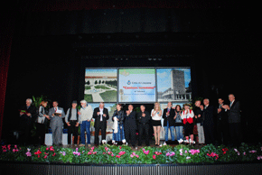 I partecipanti alla serata conclusiva della 19^ edizione CANTEM INSEMMA