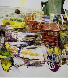 Giuseppe Gonella, Senza titolo, 2012, acrilico su tela, 200 x 180 cm