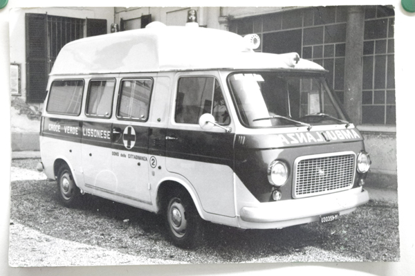 1973 arriva la prima ambulanza 