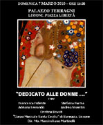 Icona locandina Concerto lirico "DEDICATO ALLE DONNE...."
