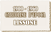 Copertina volume "1900 - 1960 CARTOLINE D'EPOCA LISSONE"