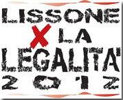 LISSONE PER LA LEGALITA'  2012