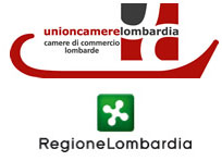 Logo UNIONCAMERELOMBARDIA E REGIONE LOMBARDIA