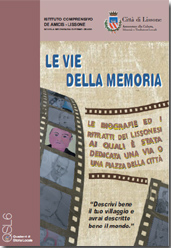 Copertina pubblicazione "LE VIE DELLA MEMORIA"