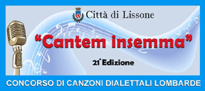 Lissone - Logo "CANTEM INSEMMA"  21^ ed. - Concorso di canzoni dialettali lombarde 
