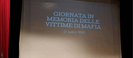 Giornata in memoria delle vittime di mafia 21 marzo 2023